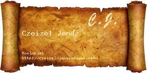 Czeizel Jenő névjegykártya